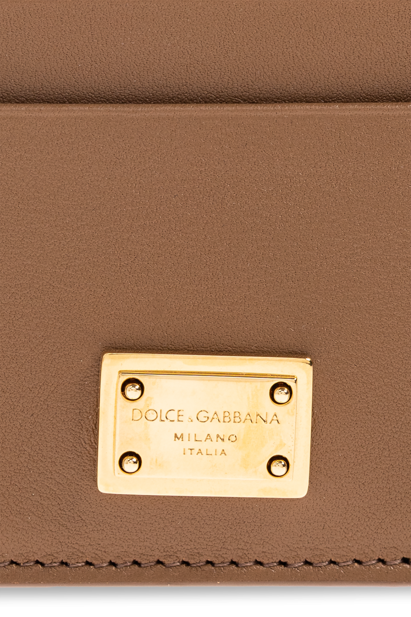 DOLCE & GABBANA カードケース ベージュ DOLCE&GABBANA ドルチェ＆ガッバーナ カードホルダー ジャカード